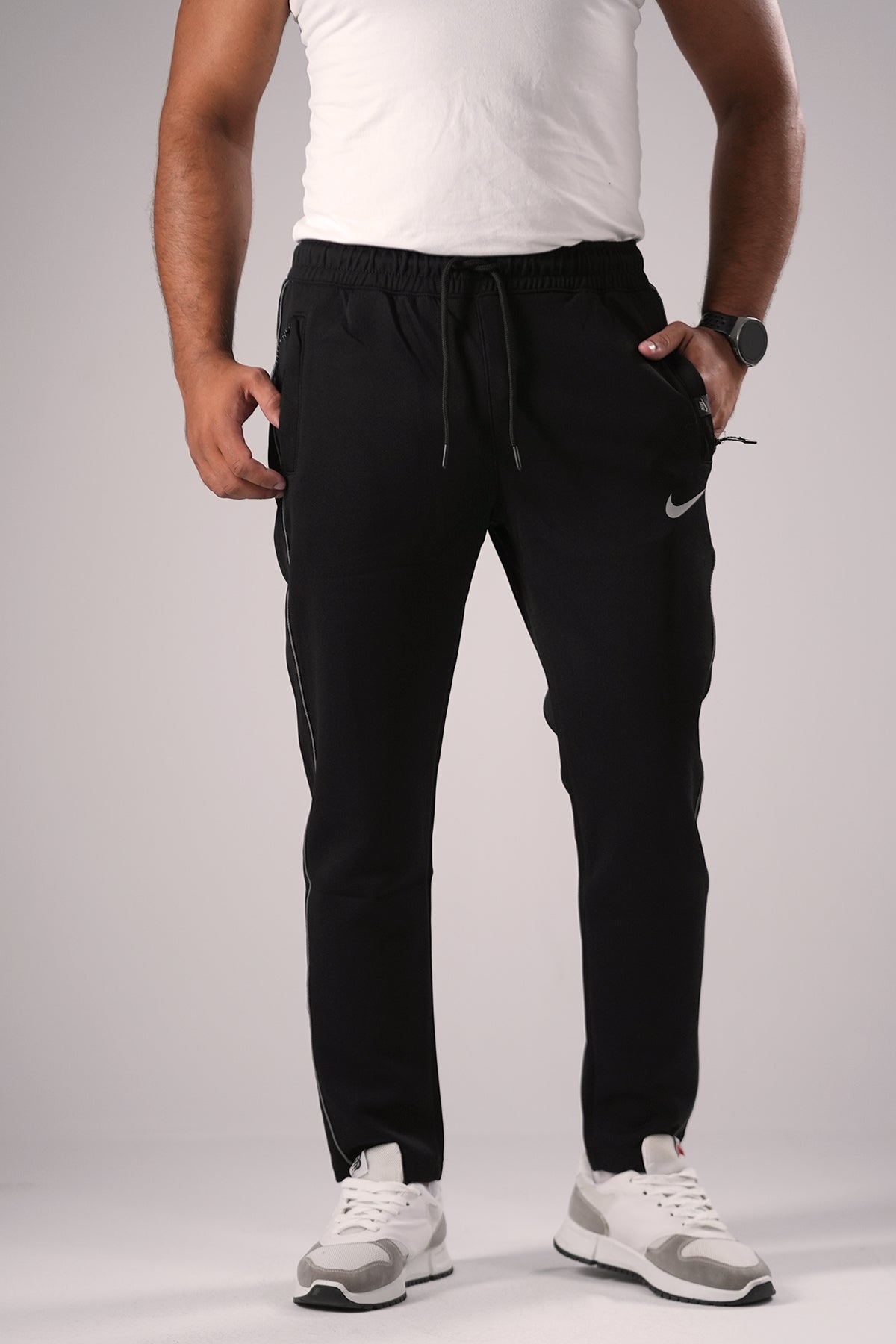 Black Nike Track Pants