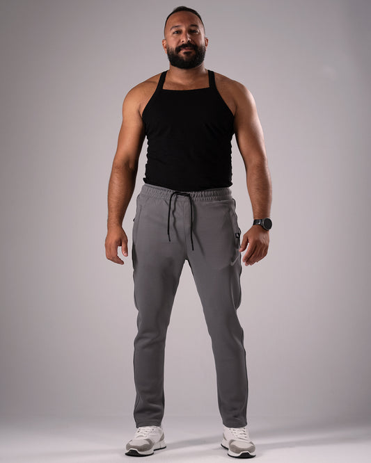 Gray Nike Track Pants
